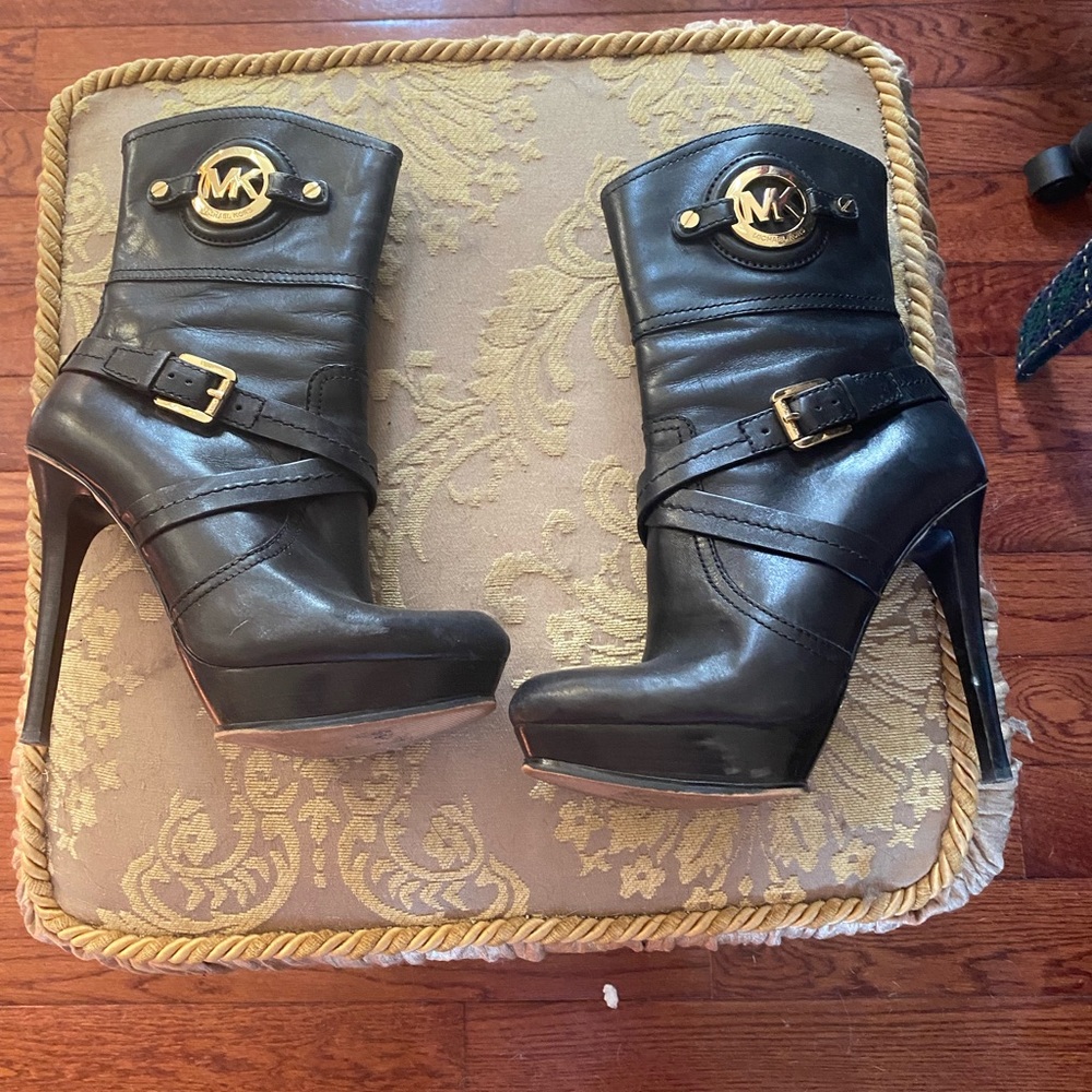 Michael Kors platform boots